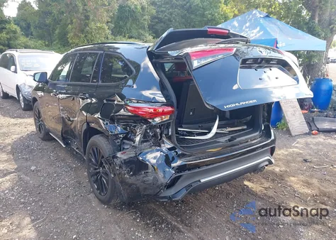 2023 Toyota Highlander Xse z USA, uszkodzony, nr VIN 5TDKDRBH9PS023952